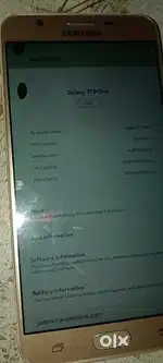 Samsung j7 prime  with watch