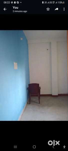 Two single rooms for students bachelor with bed fan common toilet
