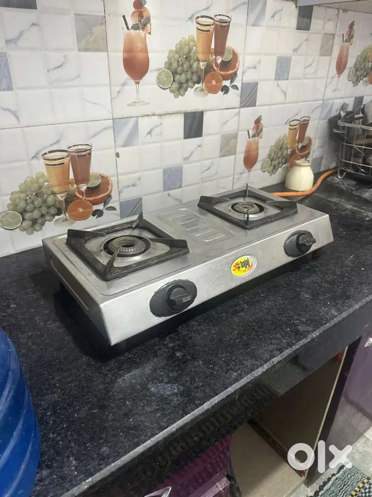 Gas stove ,working