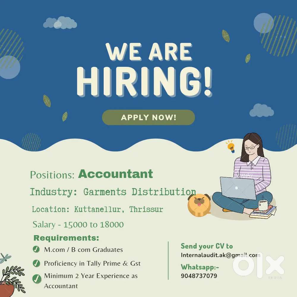 Accountant with 2 year experience