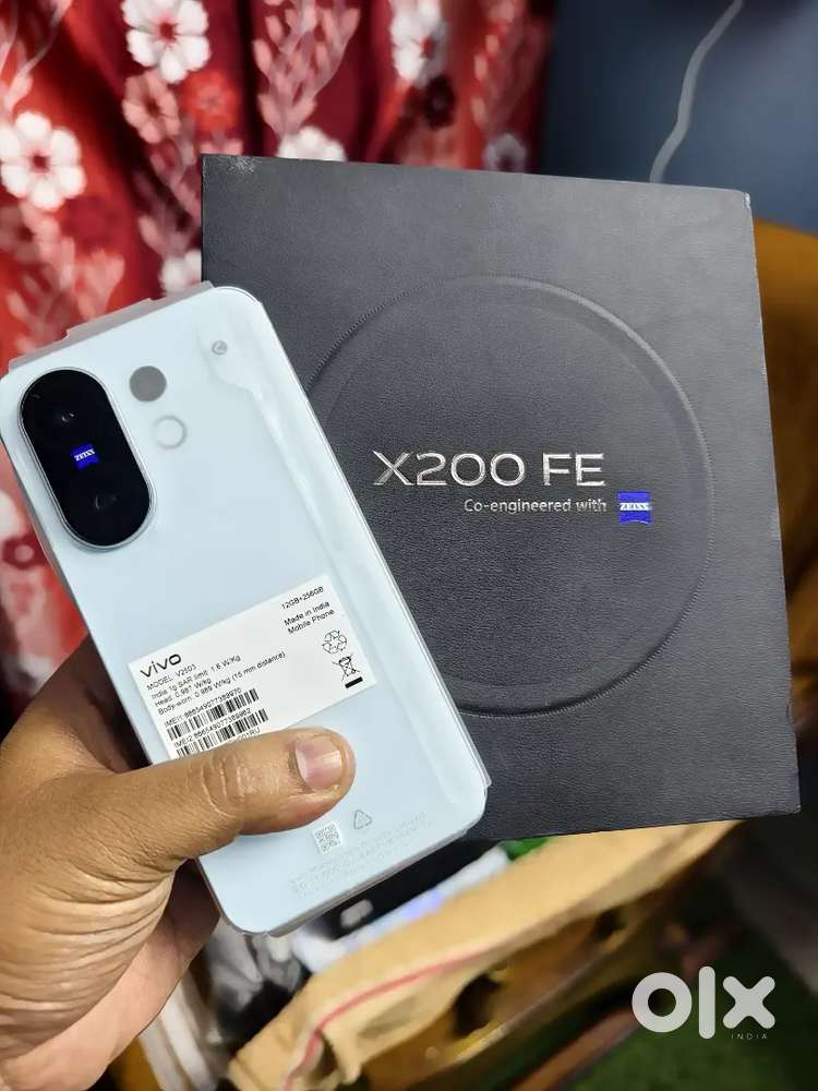 Fixed rate 1 momth old rare blue vivo X200FE bill box all acrs