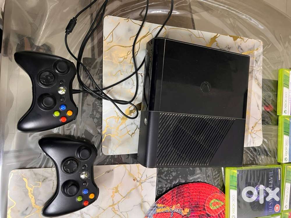 XBOX 360 with Two Controllers