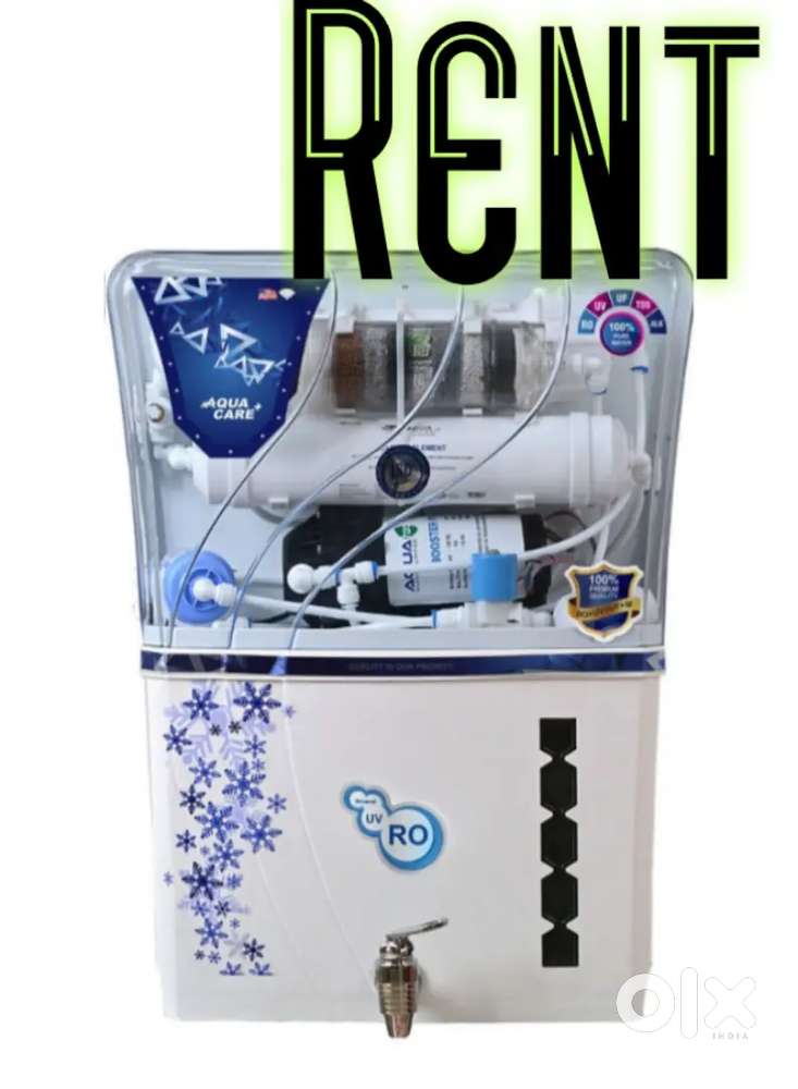 Water purifier available on rent