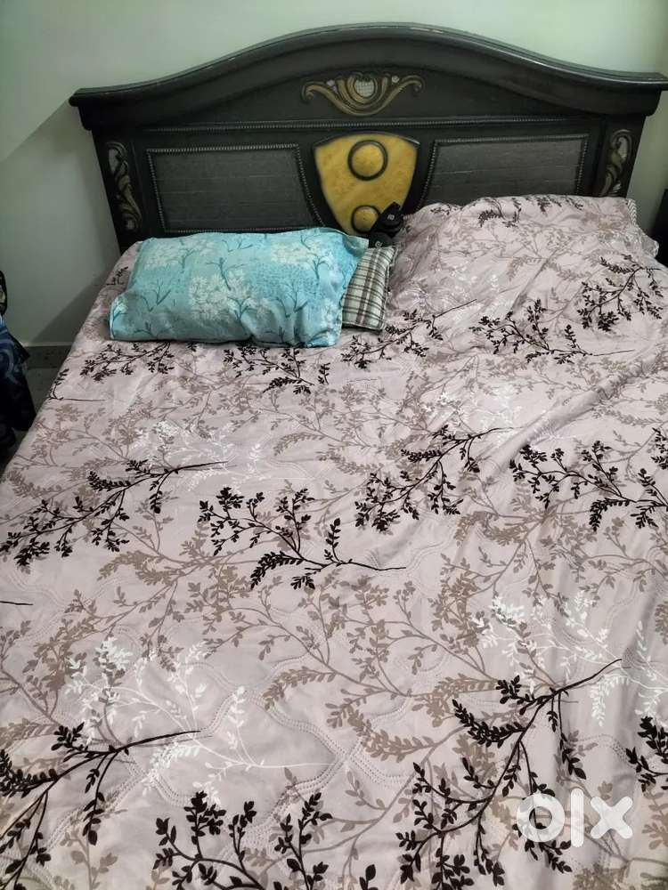 Double cot with matress