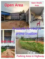 Big Hall, open area, parking are available for Restaurant, Godown, etc