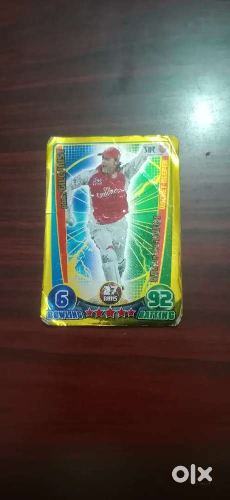 Ipl real cricket attax cards