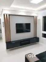 1&4 BHK flats in wooden furniture and trunky project solution