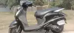 Yamaha facino self with kick start smooth engine  tyres good