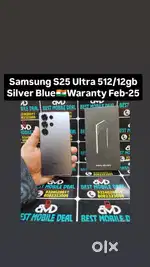 Samsung S25 Ultra 512/12gb SilerBlue Indian Version*Exchange Welcome*