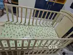 Huny huny Pinewood Baby Bed Crib