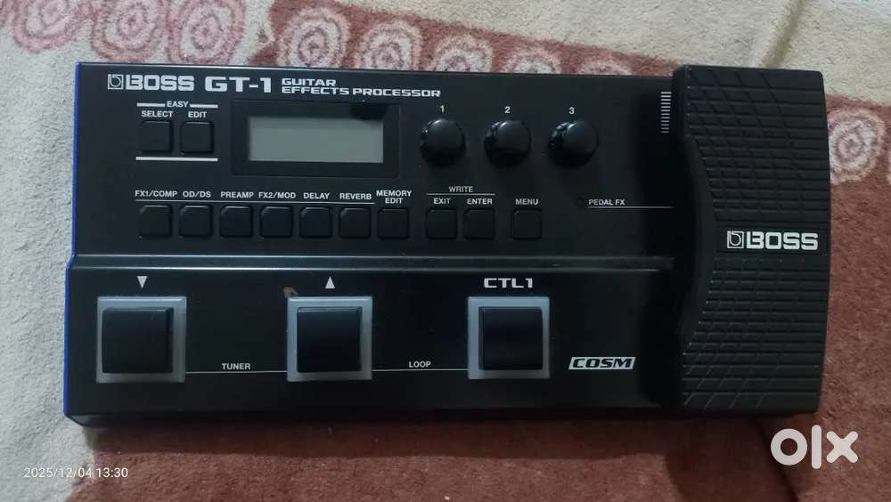 Boss gt 1 guitar processor,new prosser.