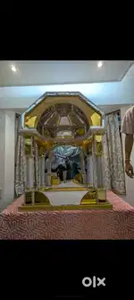 Ganpati bappa Makhar decoration