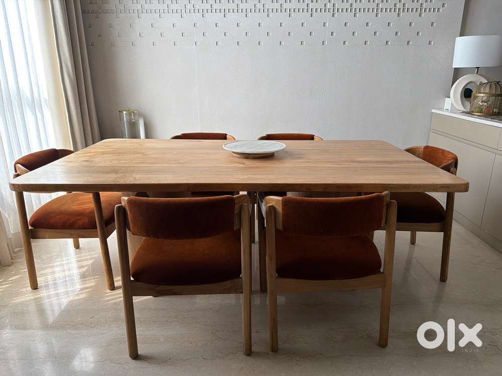 Dining table with 8 chairs