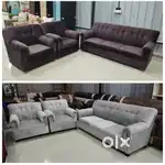 Tricon design fabric material sofa 3+1+1