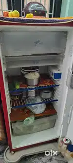 It's an old fridge no complaints  it suitable for small families .