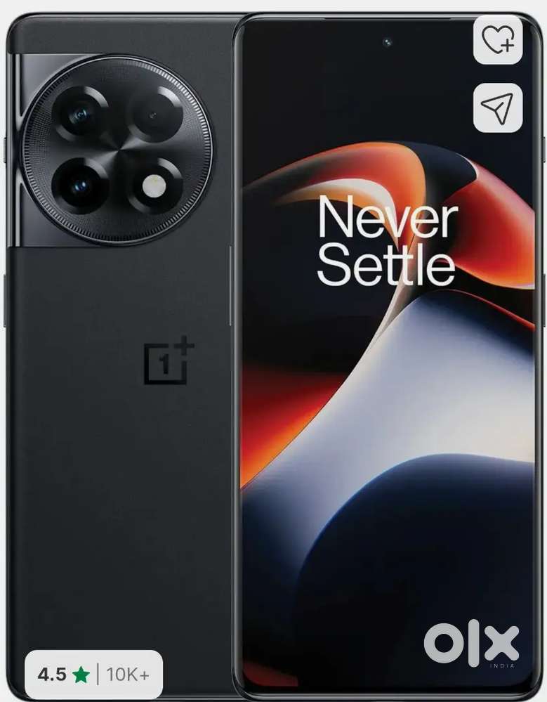 One plus 11r 5g. Price Kam ho jayega.