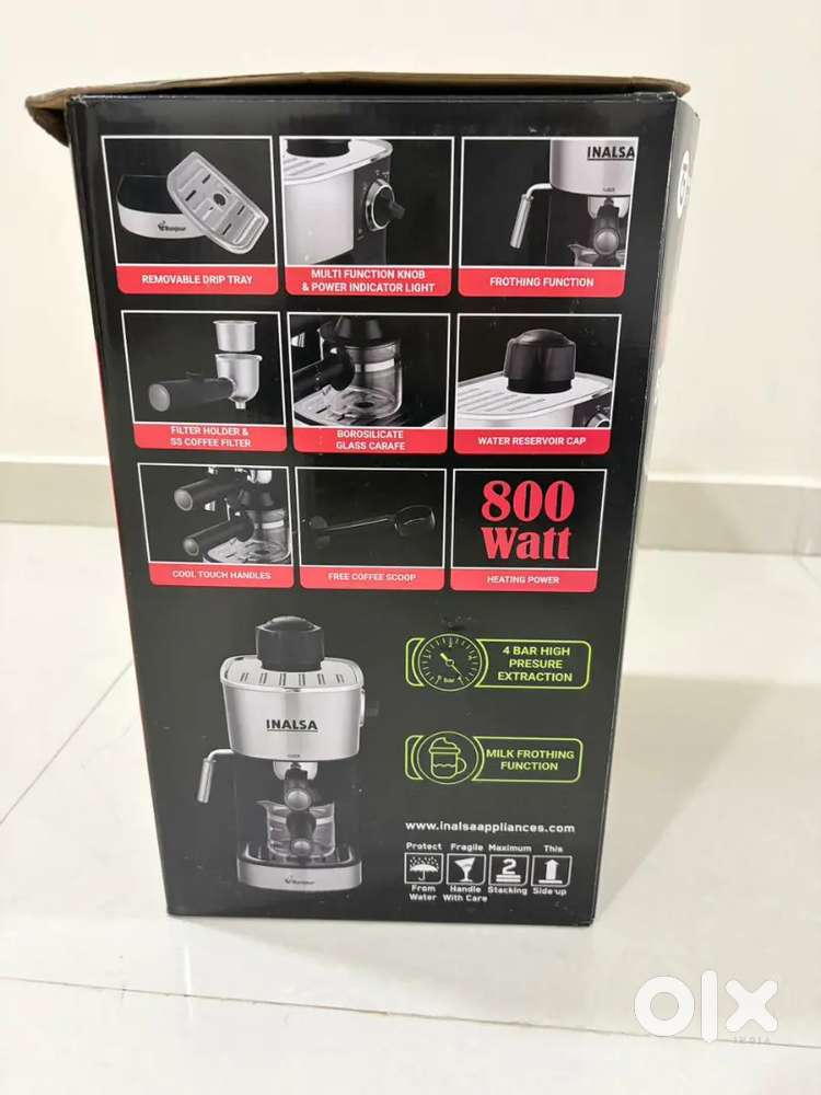 Coffee Machine, Brand New Package