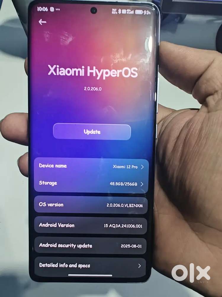 Xiaomi 12 Pro  5G Mint Condition (Couture Blue, 12GB RAM, 256GB