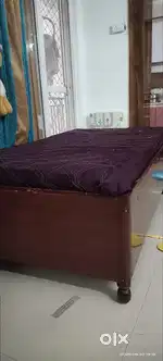 Single bed with storage