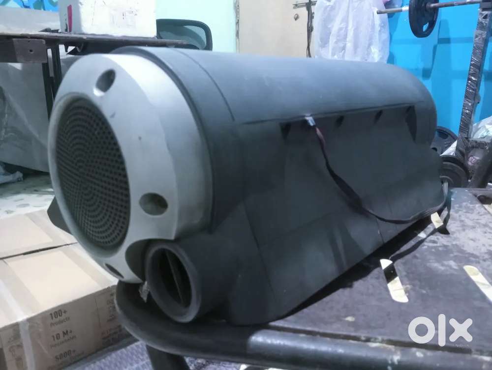 Bass blaster  TV  Onida TV  powered woofer system