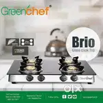Brand New Greenchef 7MM Glasstop Brio 4 BR Stove MRP-7599.