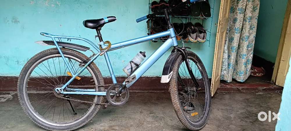 Tata stryder leavnto 2024 model light blue colour not heavily used