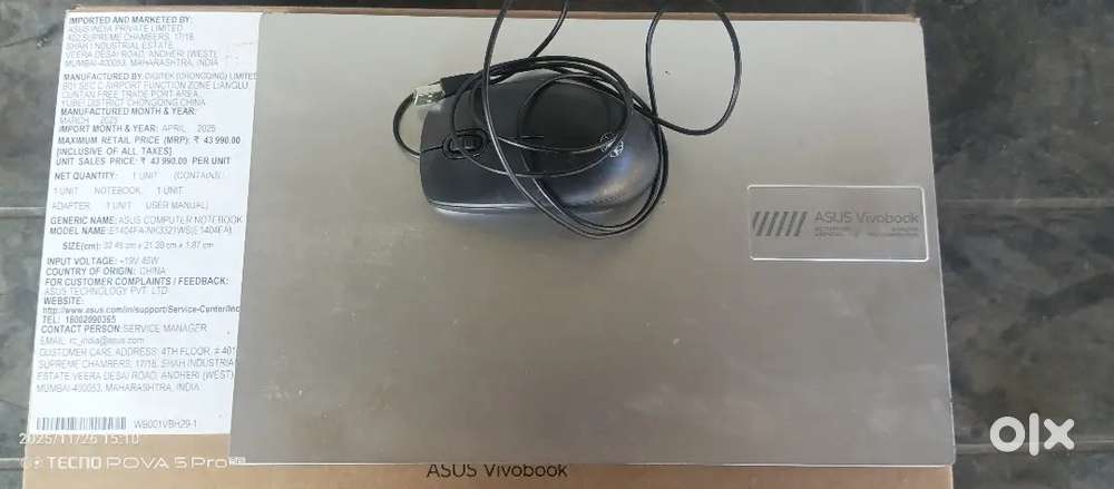 Asus vivo book 15