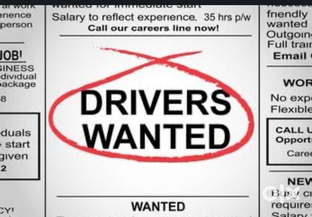 Drivers Wanted - Earn Monthly upgo 40000 - Commission based
