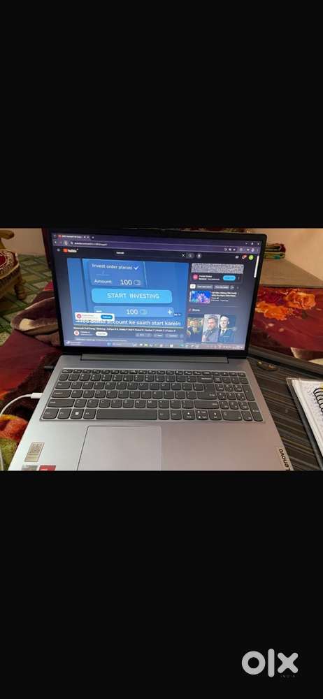 Barely used lenovo laptop