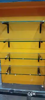 Cash counter glass racks for sale