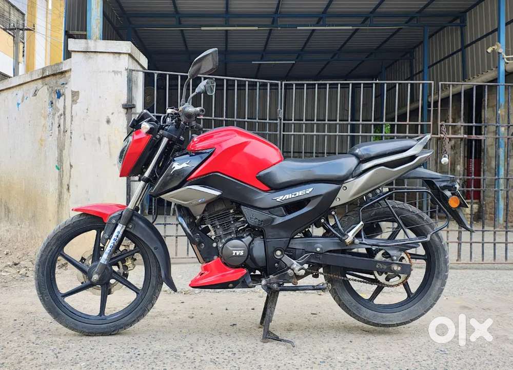 TVS Raider, 2022, single owner, showroom condition
