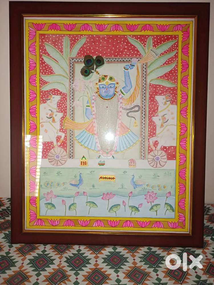 Shreenathji pichawai frame