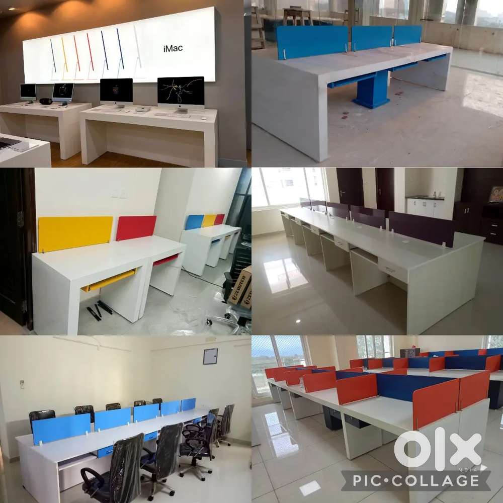 Workstations office tables reception tables conference tables chairs