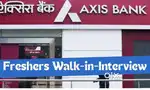 Axis Bank  Back Office Operations Executive Cashier