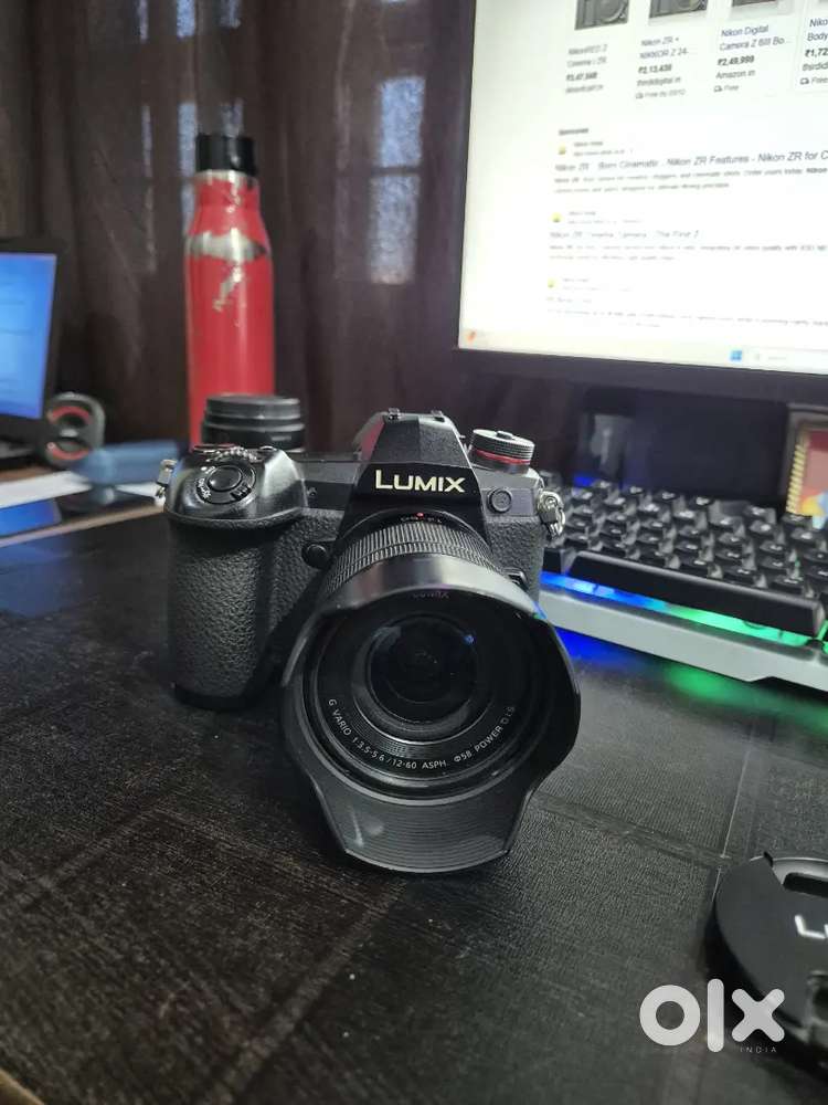 Panasonic Lumix G9 Mirrorless Camera Body + 12-60mm Lens + 25mm