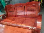Luxury sofa set with soft cushions