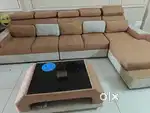 L shaped sofa