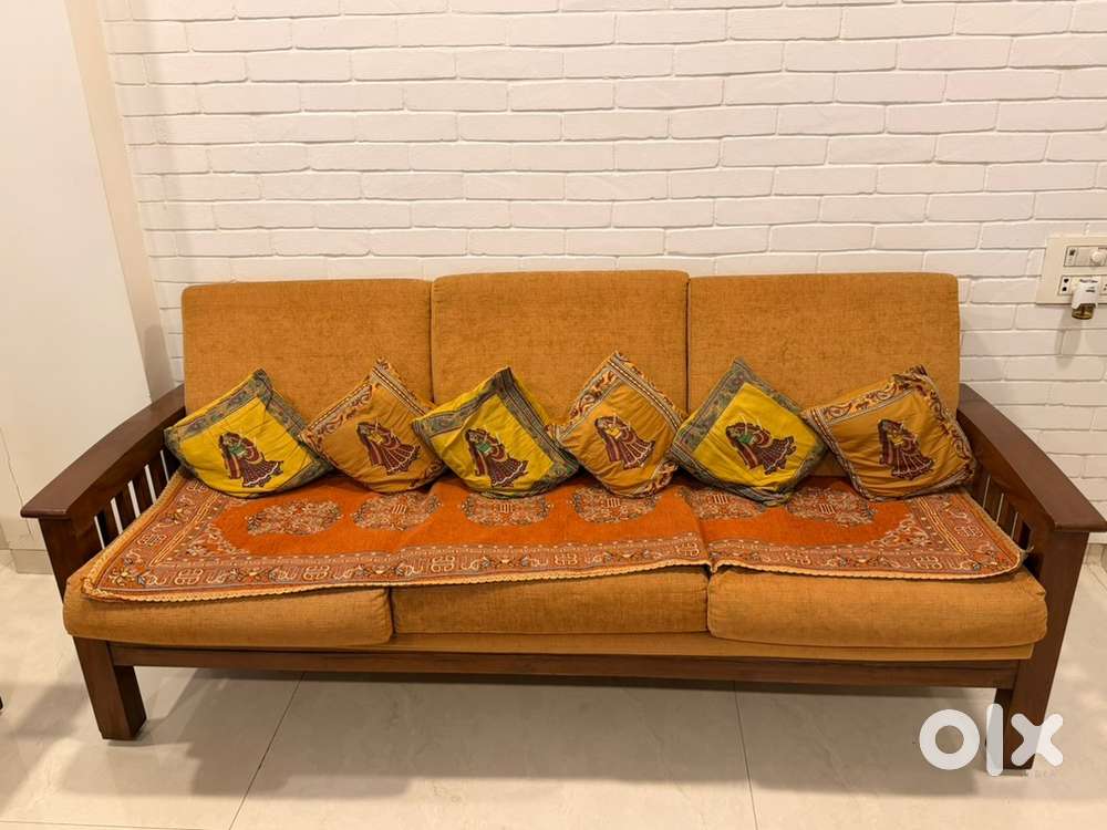 3+2+1 Sofa Set (Teak wood furniture )
