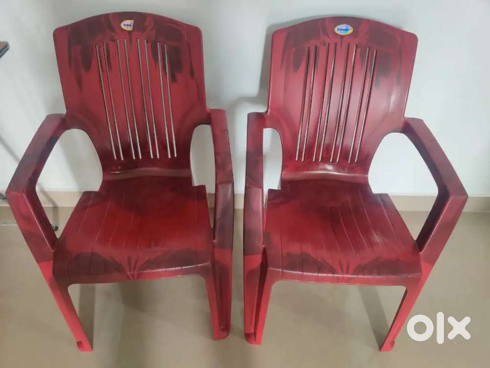 Maroon color 2 Chairs