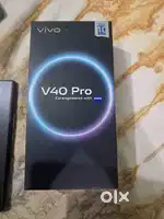 Vivo V40 Pro – 8GB/128GB Just 1 Week Old  Full Warranty Box  Charger