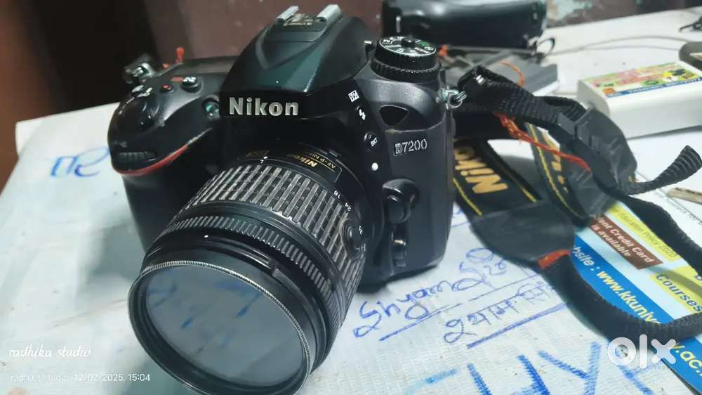 D 7200. Or 2 camera battery 1 camera charger