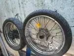 Wheels for bullet classic Rs 9000