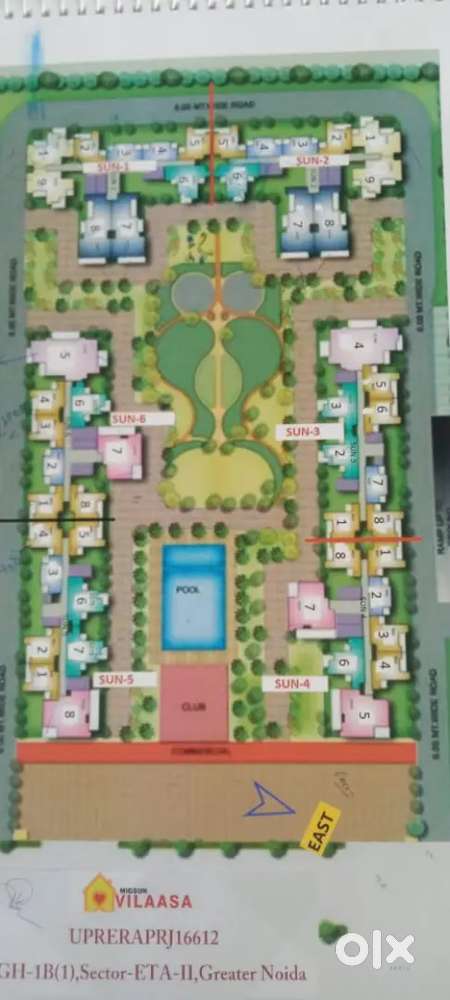 Flat available on rent for