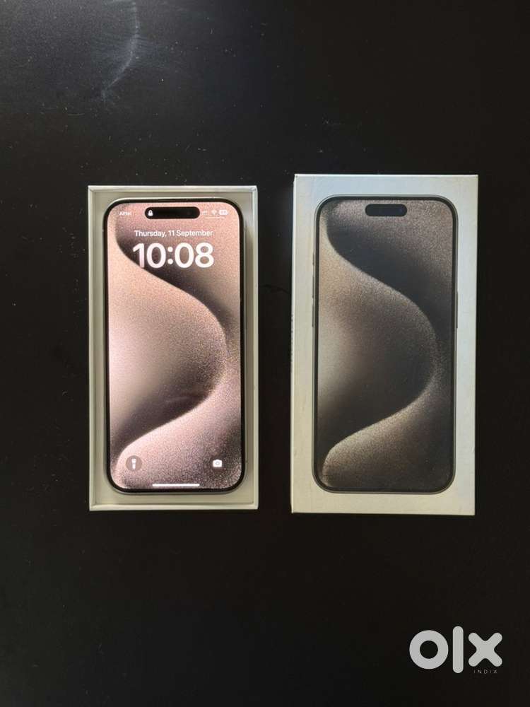 iPhone 15 Pro Titanium  Under Apple Care Plus Warranty