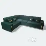 Id136 green sofa L size.f.nt