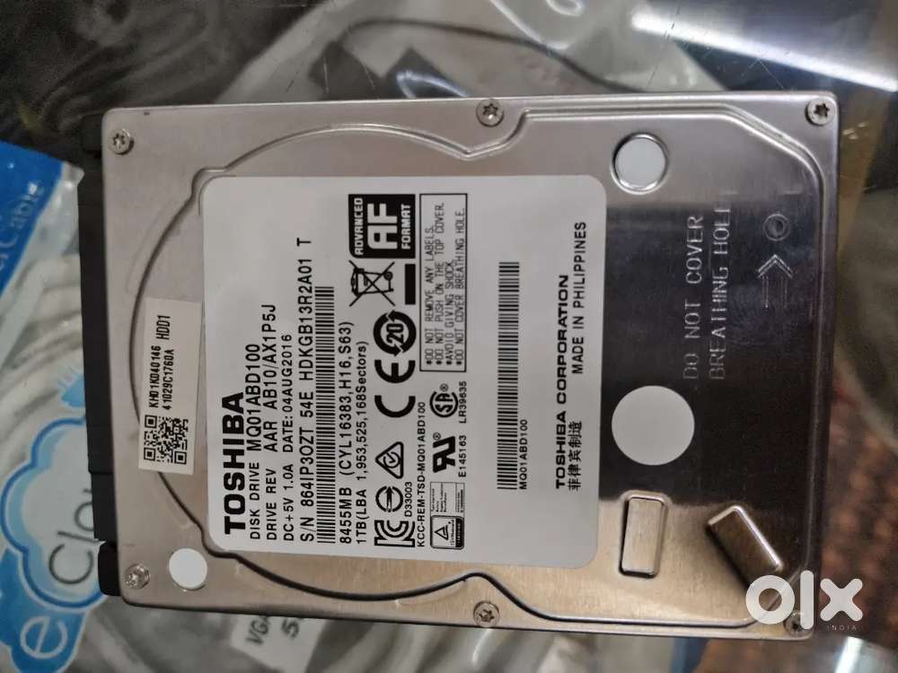 1TB LAPTOP HARD DISK BEST CONDITION