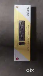 Wired keyboard and optical mouse