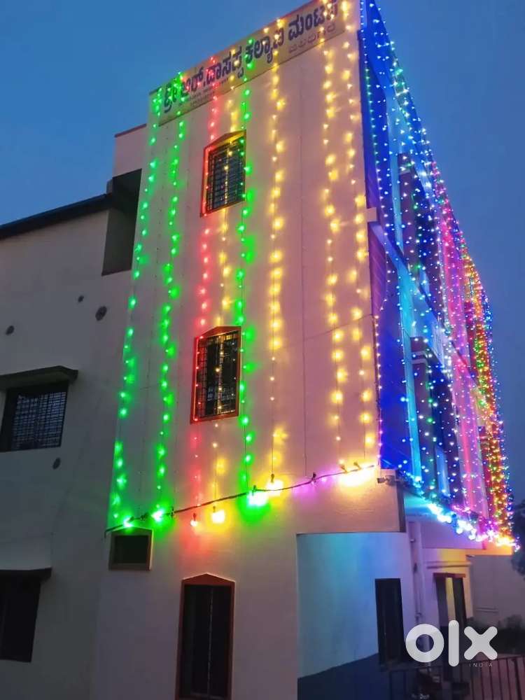 Newly constructed kalyana mantapa.yediyur