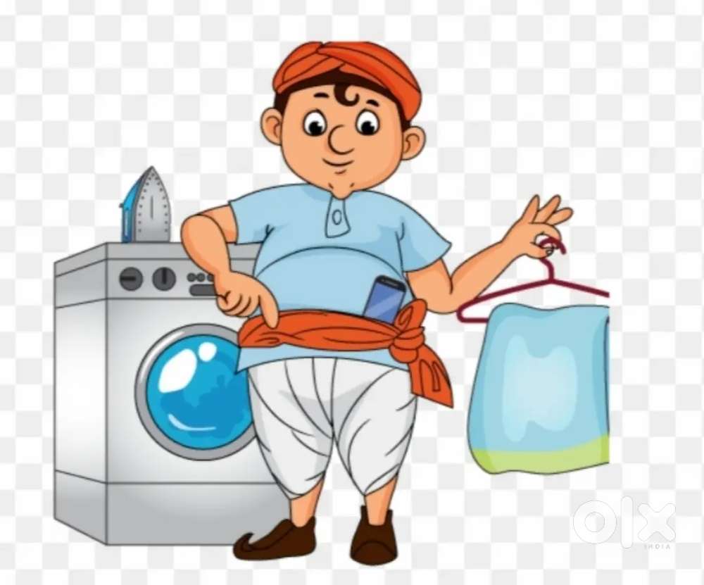 Dhobi job in a laundry company in Bangalore