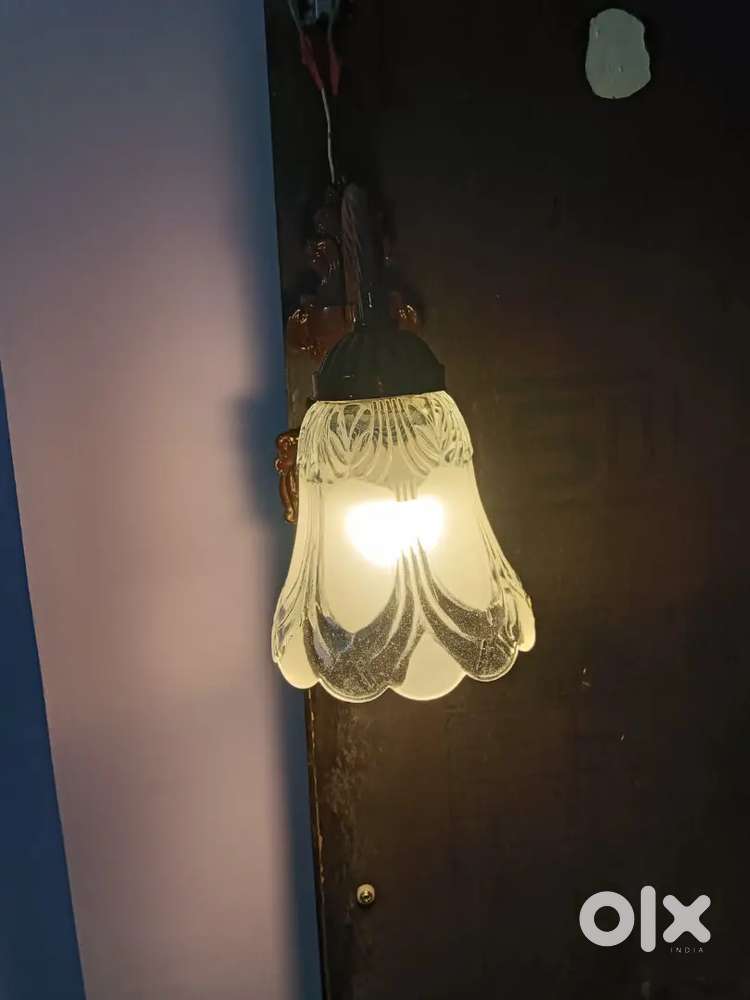 Lamp light outdoor living room